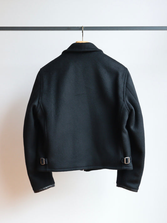 Lot.332 Leather-Piped Cuff Sports Jacket