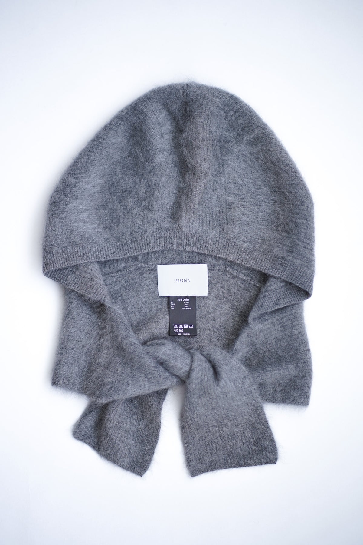 CASHMERE SHAGGY BALACLAVA