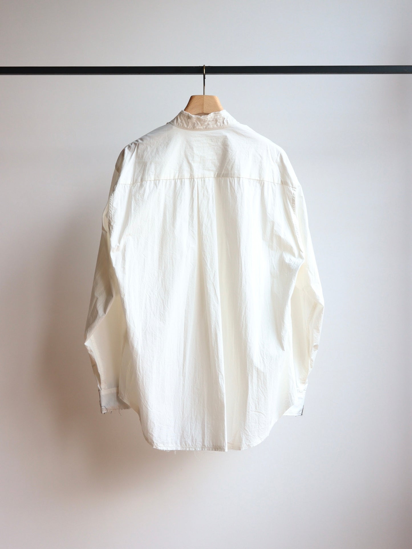 cut off collar shirt