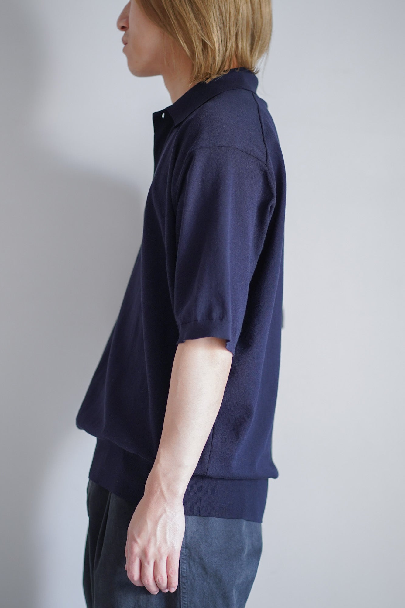 GIZA HIGH GAUGE KNIT POLO