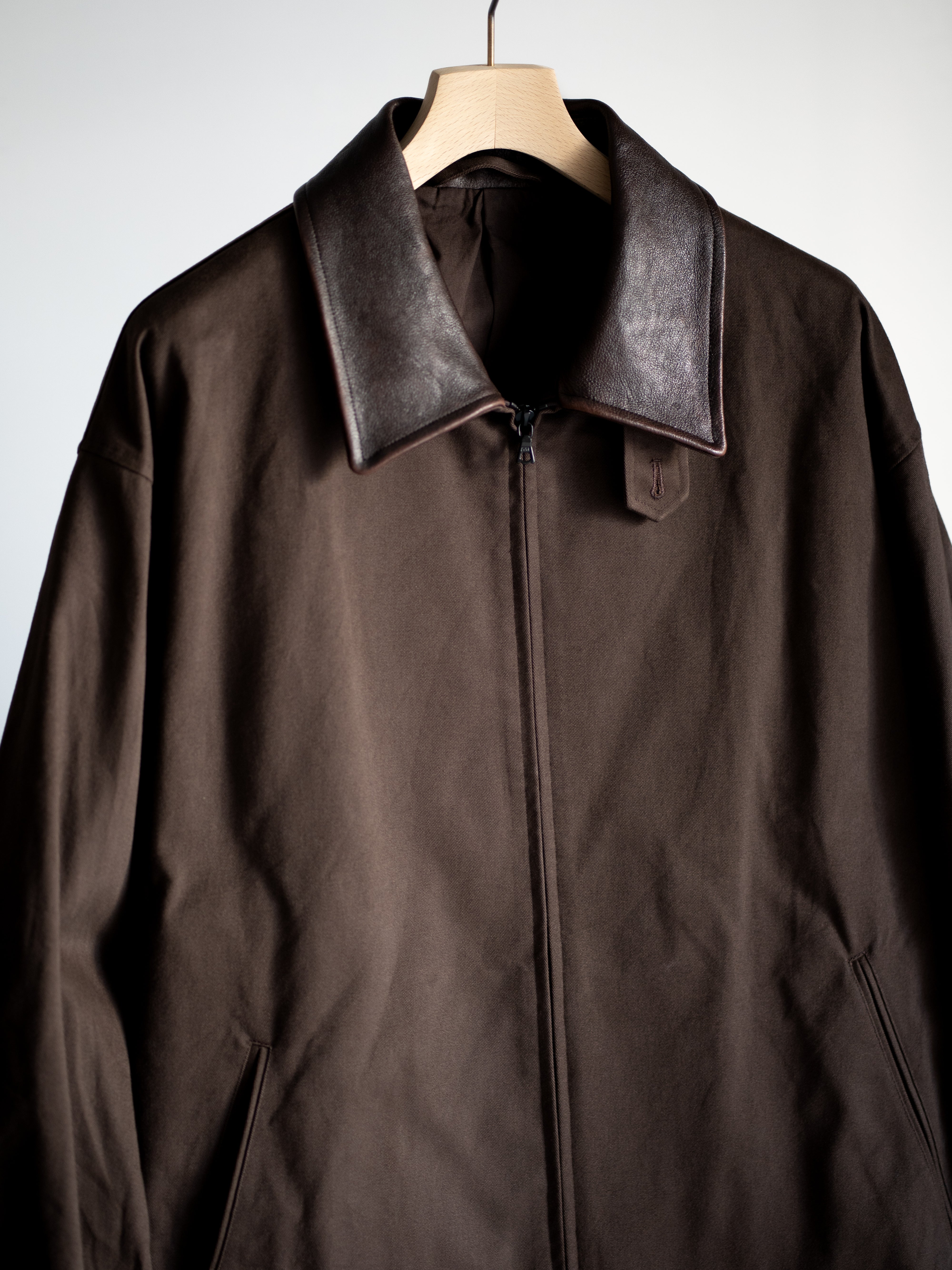 ジャケット・アウター ssstein Sulfur Dyed Brushed Chino Jacket ssstein/SULFUR DYED BRUSHED CHINO ZIP JACKET 