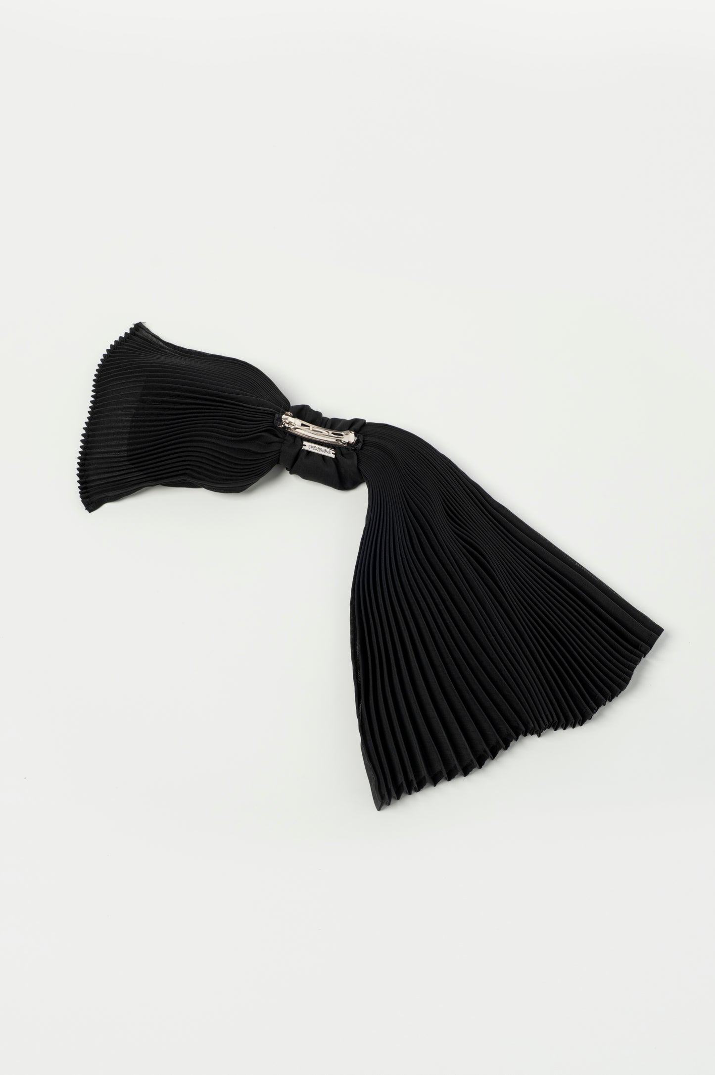 SHEER PLEATED BARRETTE