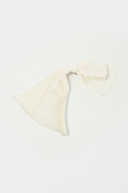 SHEER PLEATED BARRETTE