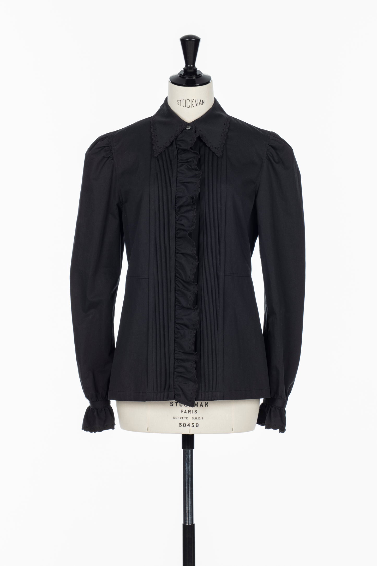 ORGANIC COTTON EMBROIDERED BLOUSE
