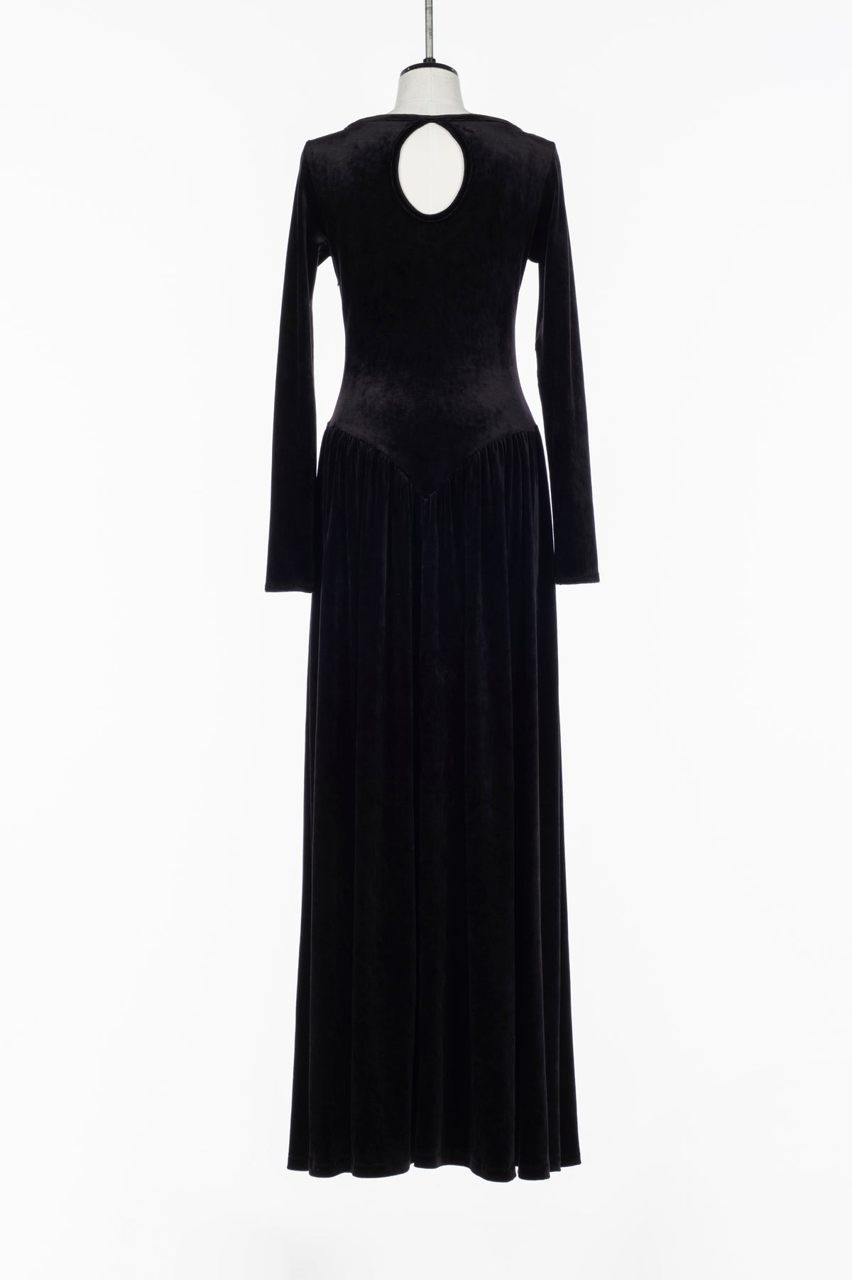 VELOUR SWEETHEART MAXI DRESS
