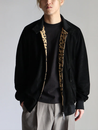 BARACUTA / G9 SUEDE LEATHER HARRINGTON JACKET