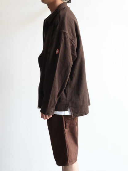 WELT POCKETS ZIP SHIRT JACKET