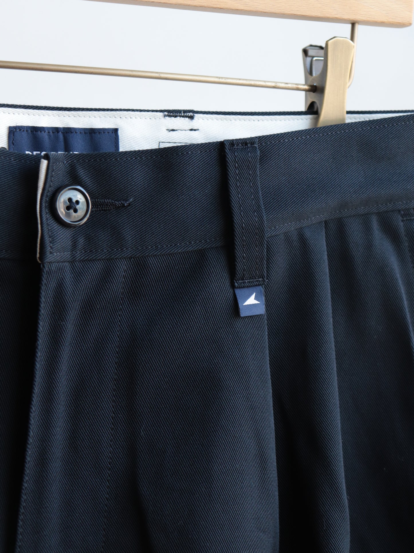 DC-3 ORGANIC COTTON TWILL TROUSERS