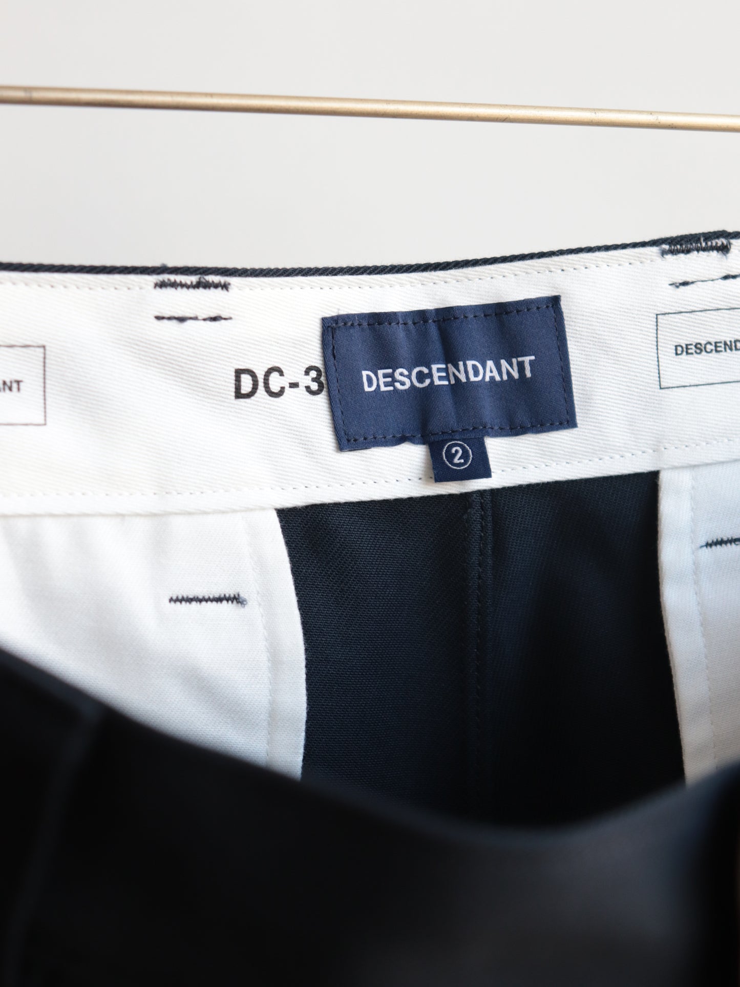 DC-3 ORGANIC COTTON TWILL TROUSERS