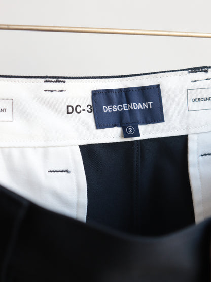 DC-3 ORGANIC COTTON TWILL TROUSERS