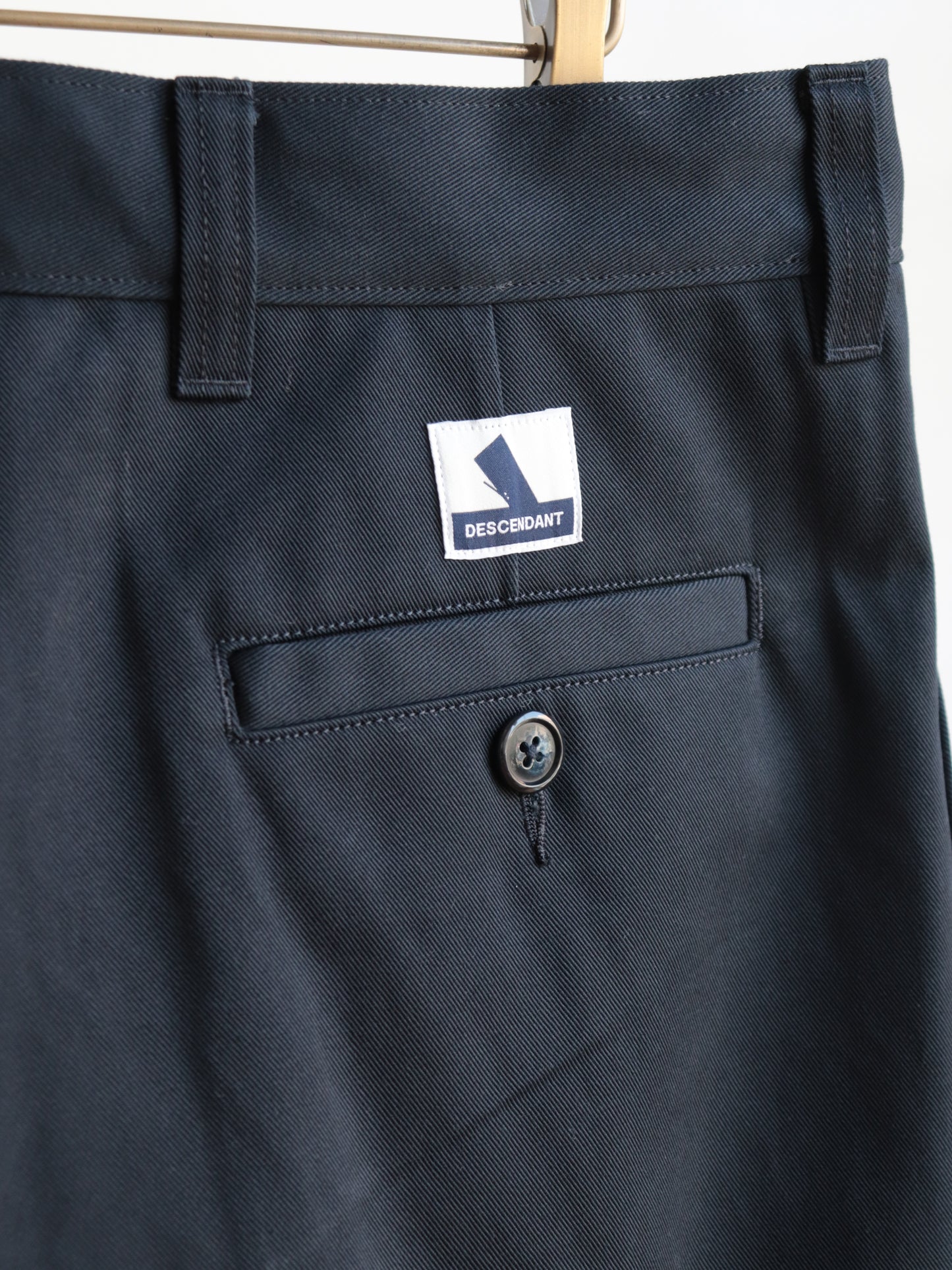DC-3 ORGANIC COTTON TWILL TROUSERS