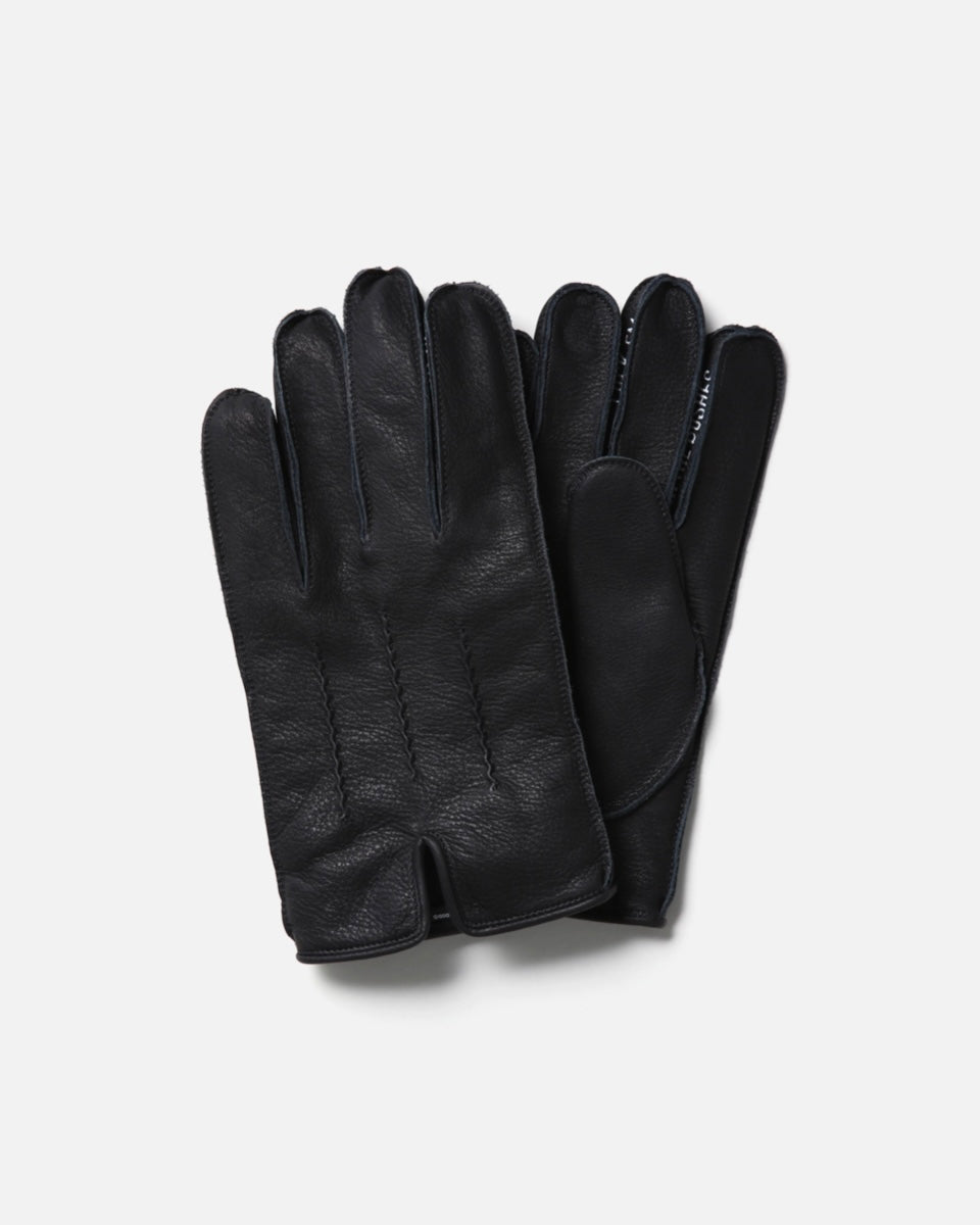 LEATHER EMB GLOVES