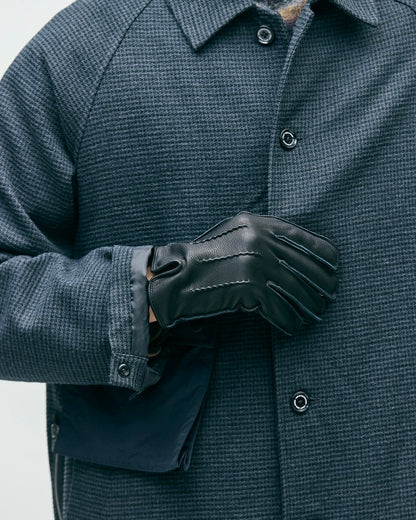 LEATHER EMB GLOVES