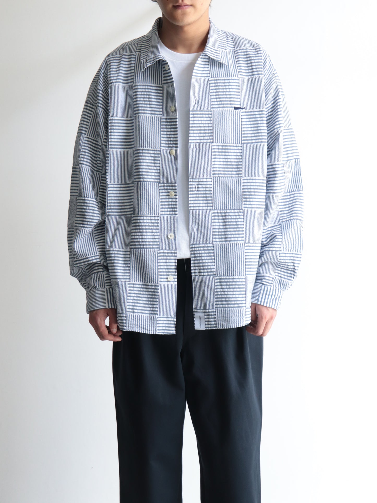 MILPITAS PATCHWORK LS SHIRT