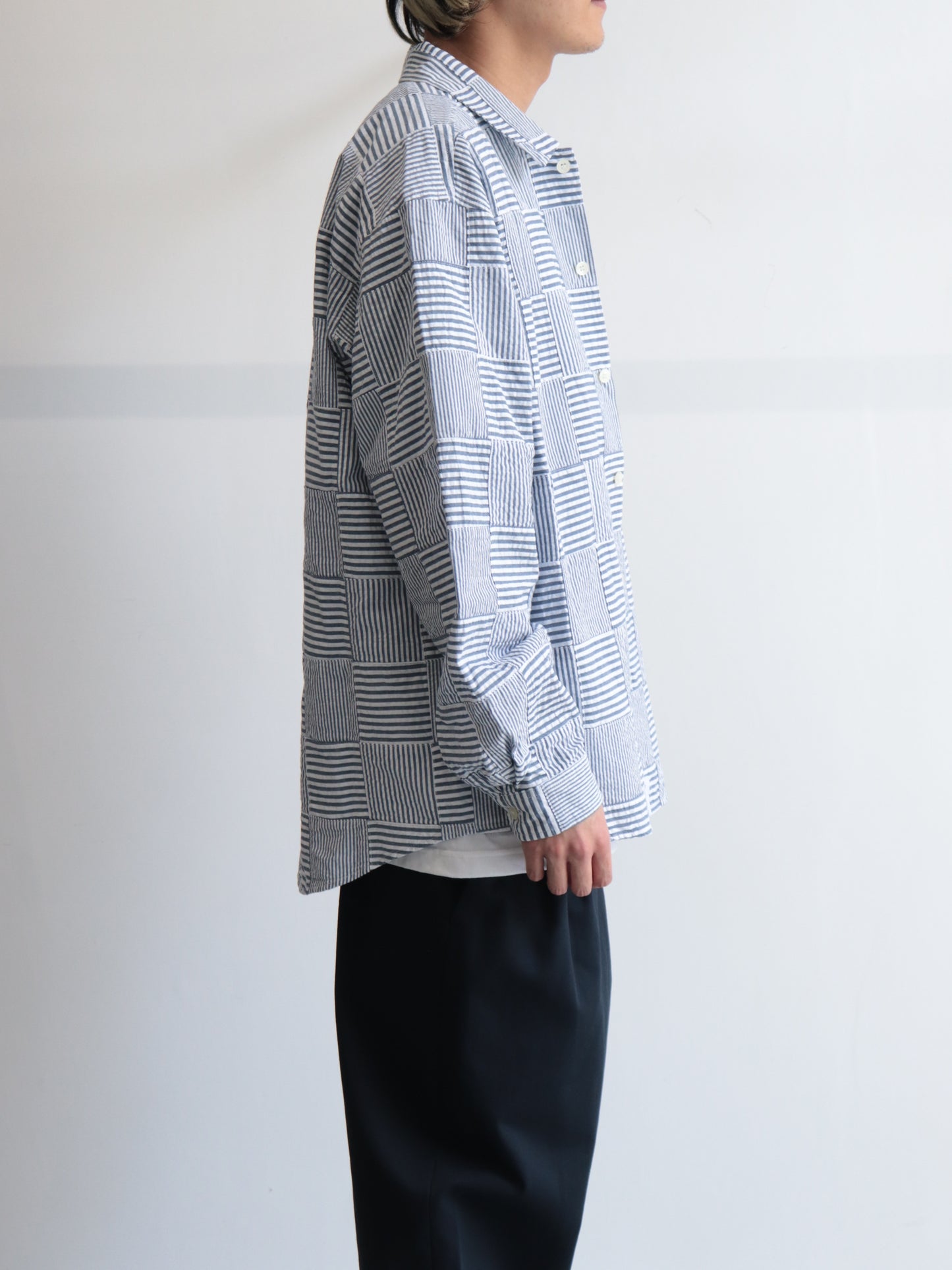 MILPITAS PATCHWORK LS SHIRT