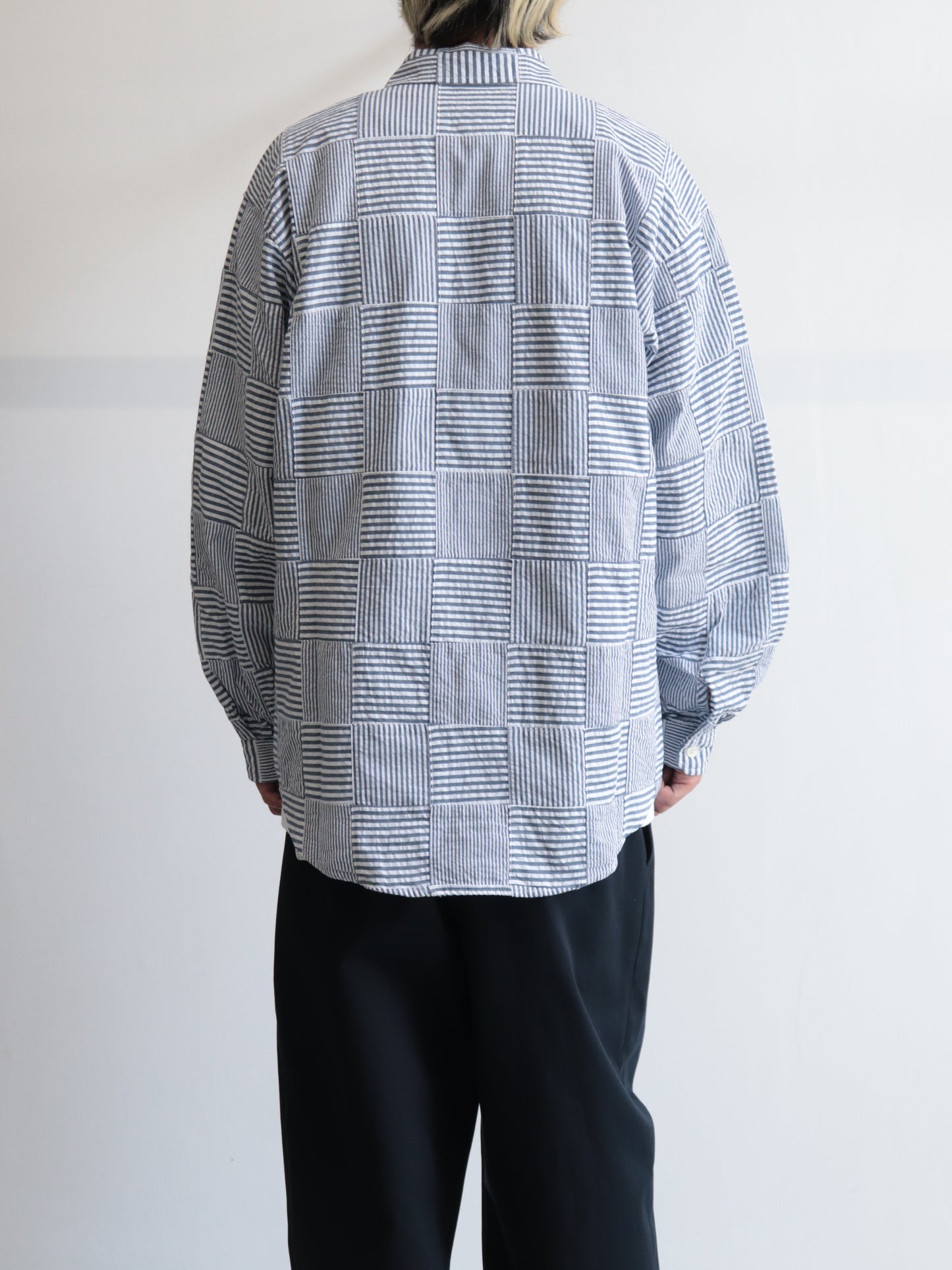 MILPITAS PATCHWORK LS SHIRT