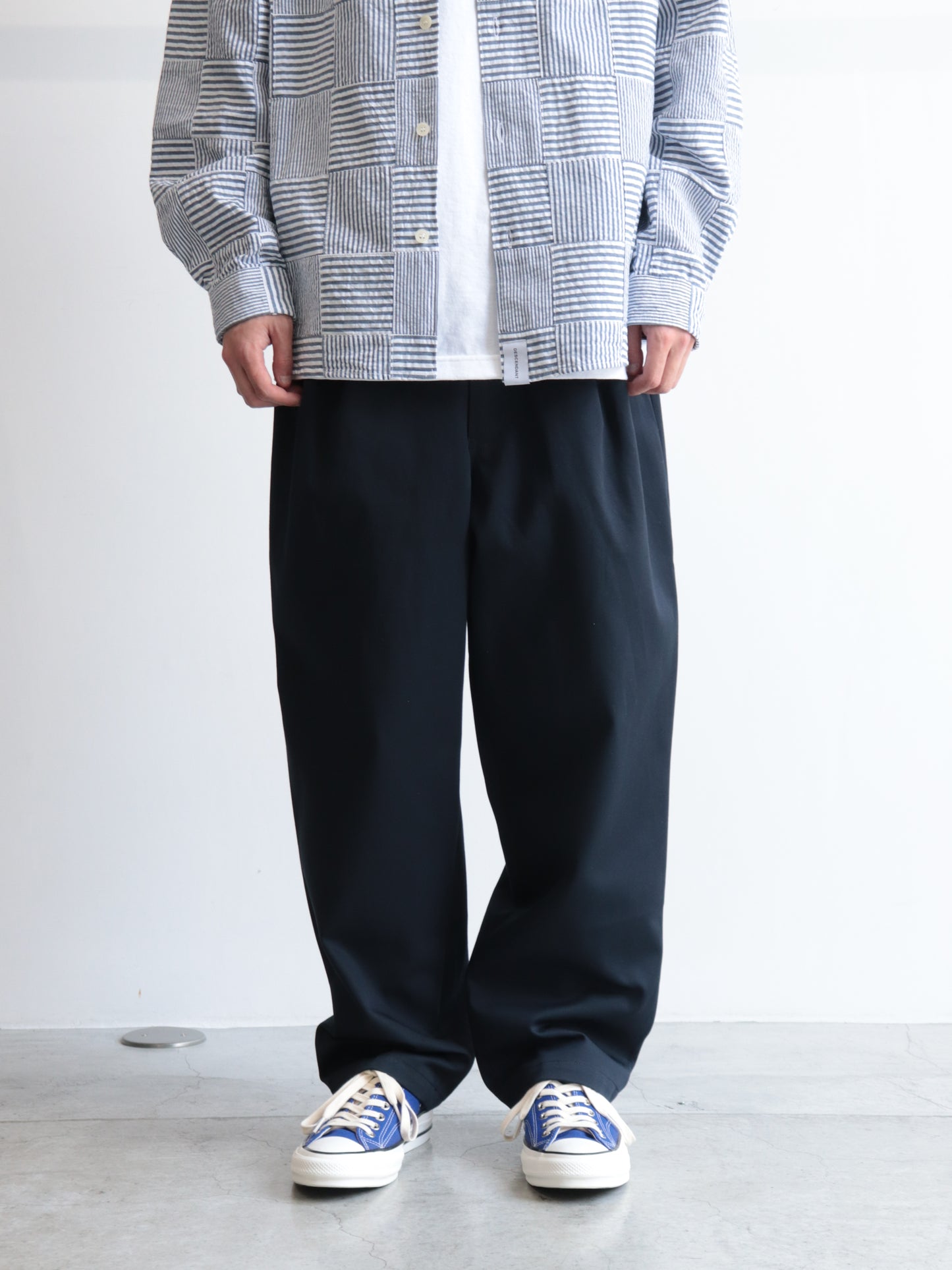 DC-3 ORGANIC COTTON TWILL TROUSERS