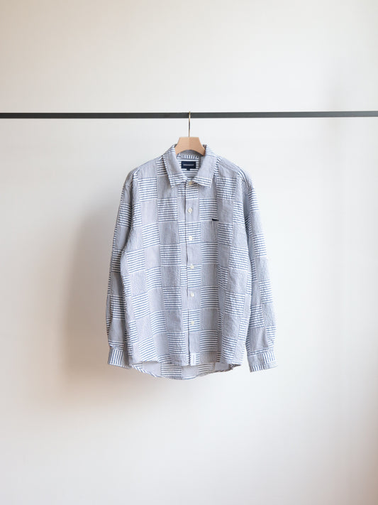MILPITAS PATCHWORK LS SHIRT