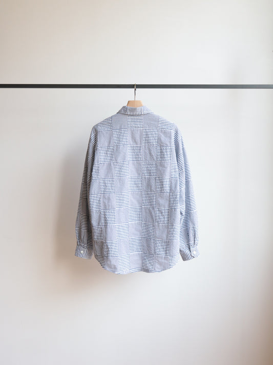 MILPITAS PATCHWORK LS SHIRT