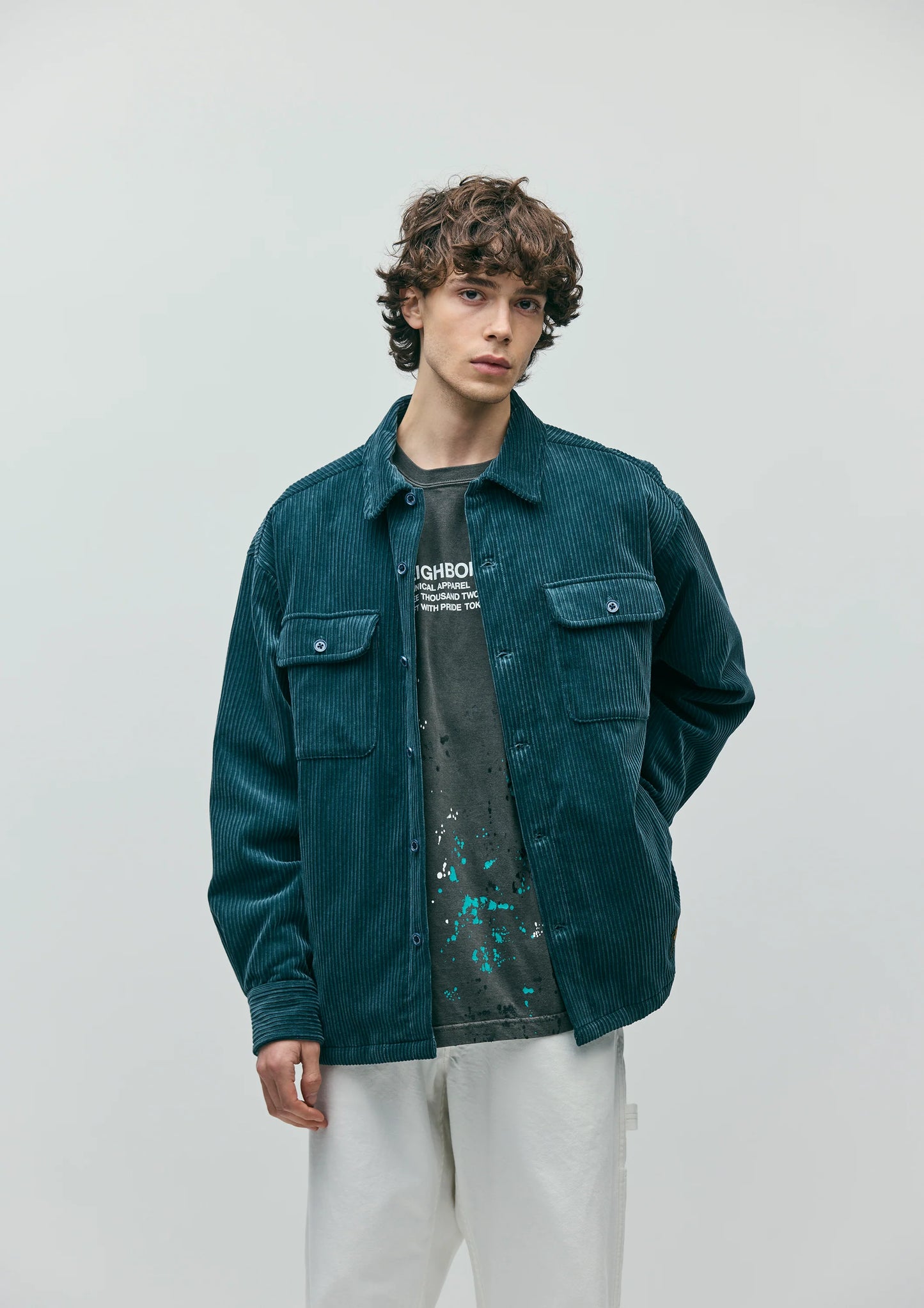 CORDUROY CPO SHIRT LS