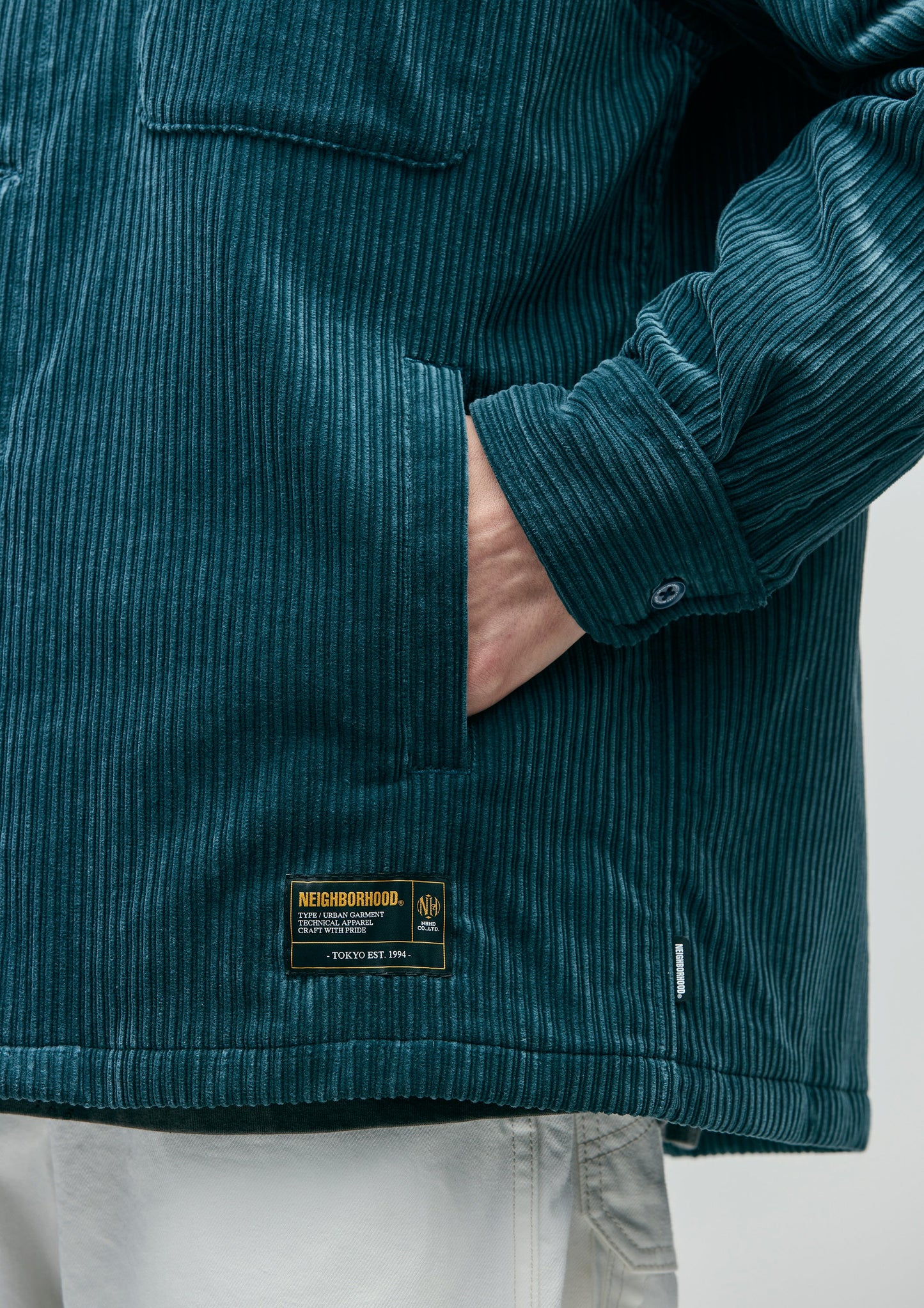CORDUROY CPO SHIRT LS