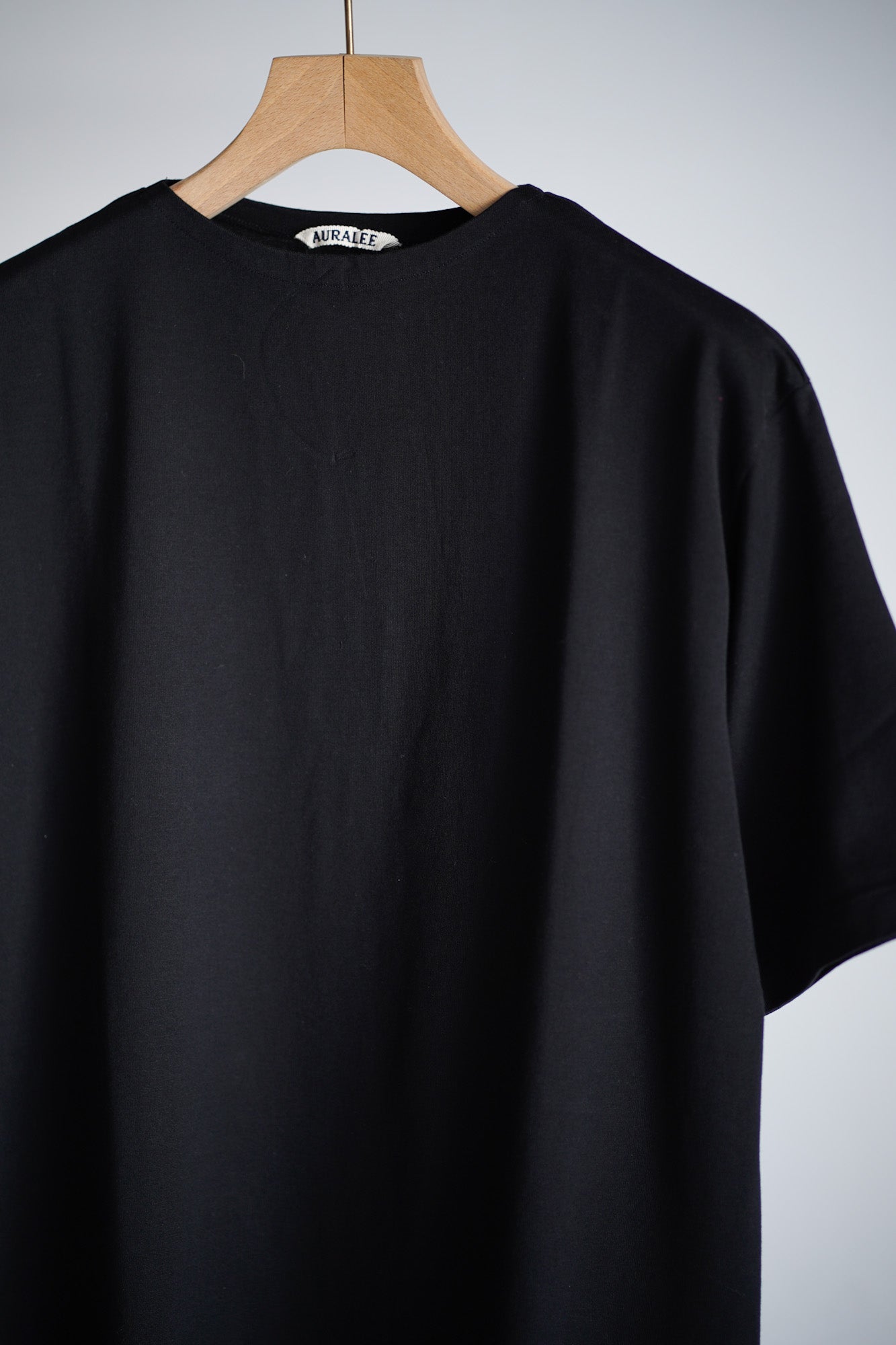 LUSTER PLAITING BOAT NECK TEE