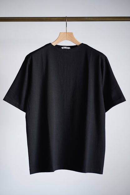 LUSTER PLAITING BOAT NECK TEE
