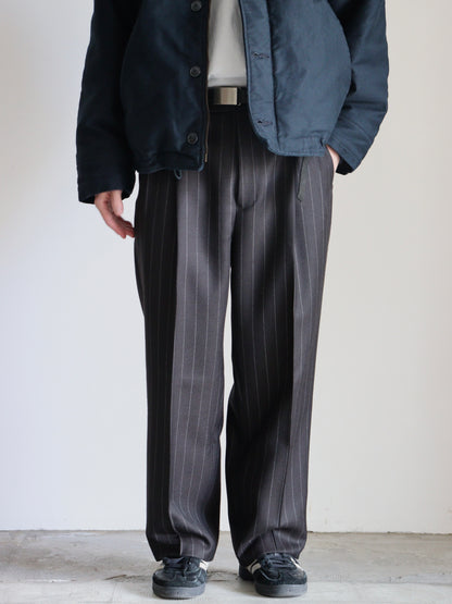DOUBLE PLEATS TROUSERS