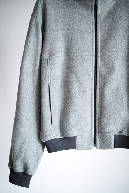 PURE SILK COMFORT FLEECE ZIP BLOUSON