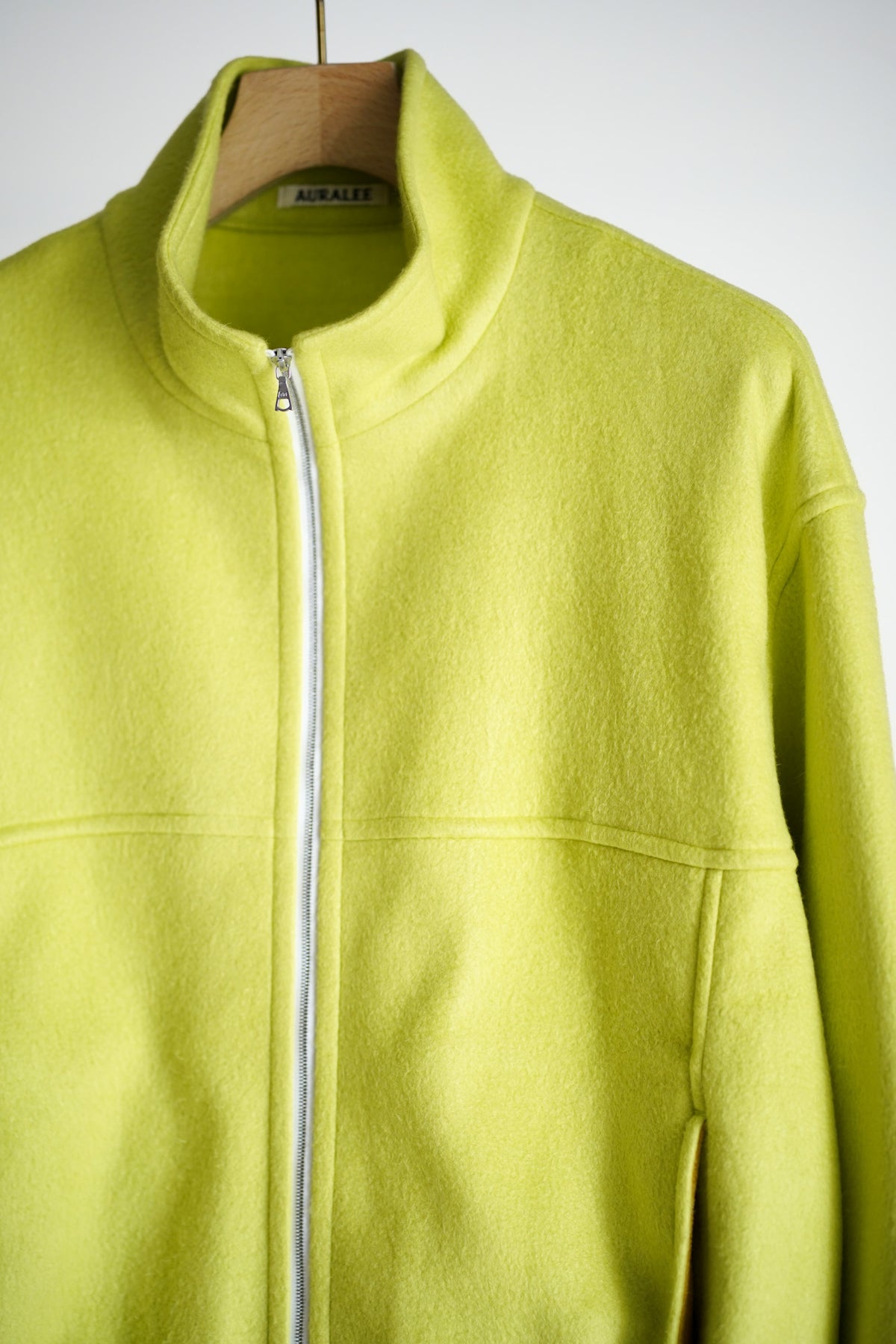 PURE SILK COMFORT FLEECE ZIP BLOUSON