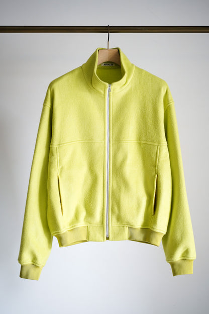 PURE SILK COMFORT FLEECE ZIP BLOUSON