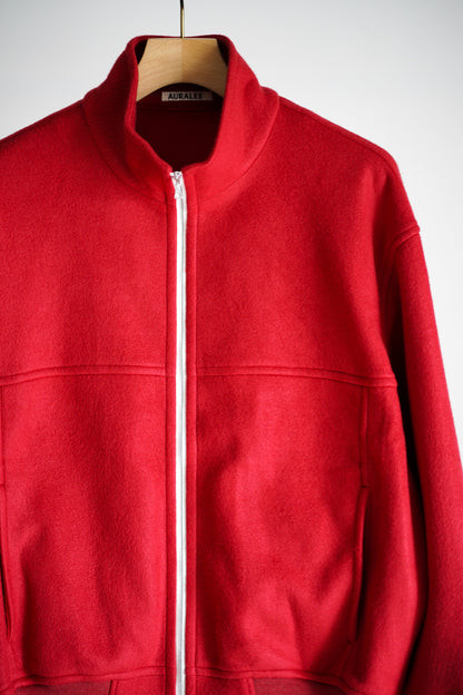 PURE SILK COMFORT FLEECE ZIP BLOUSON
