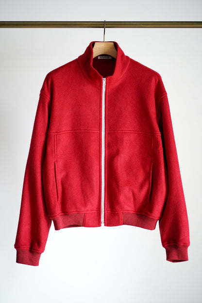 PURE SILK COMFORT FLEECE ZIP BLOUSON