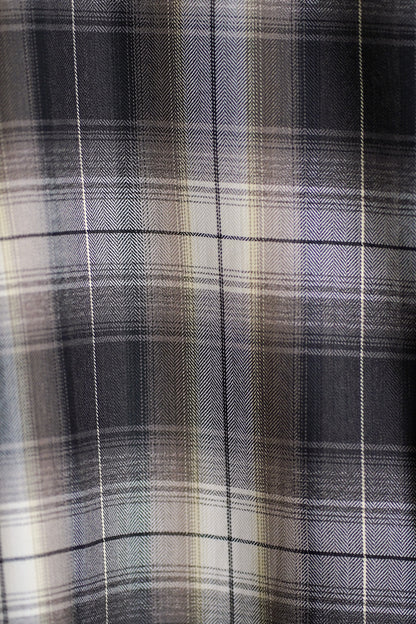 SUPER LIGHT WOOL CHECK SHIRT