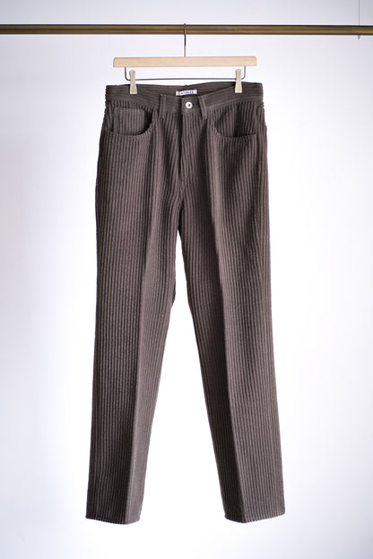 WOOL CASHMERE CORDUROY 5P PANTS