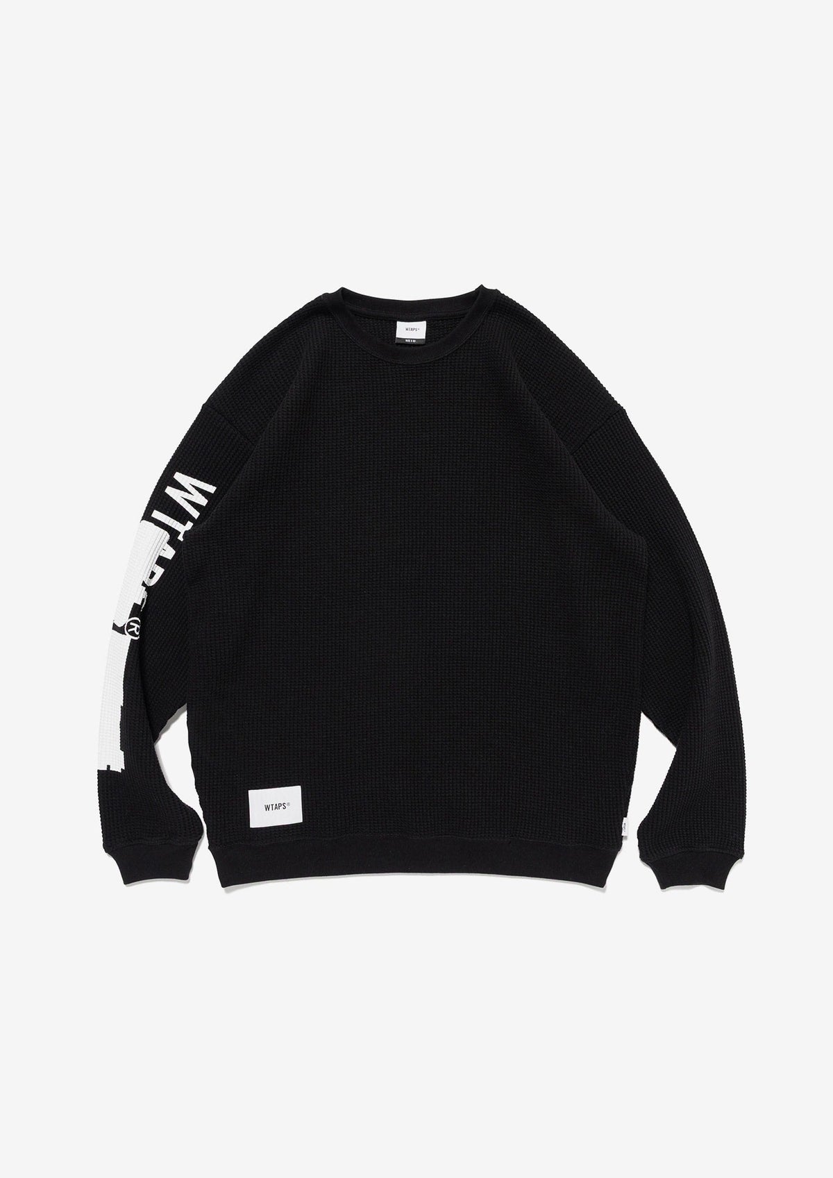 WAFFLE RIBBED LS