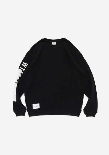 WAFFLE RIBBED LS