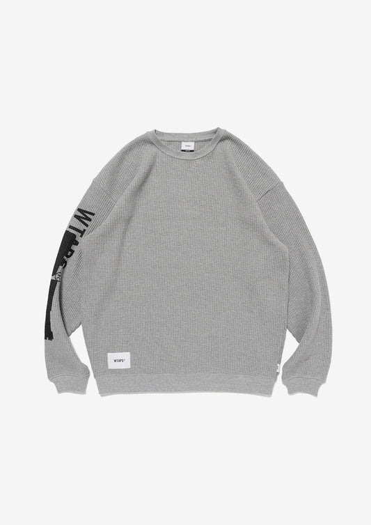 WAFFLE RIBBED LS
