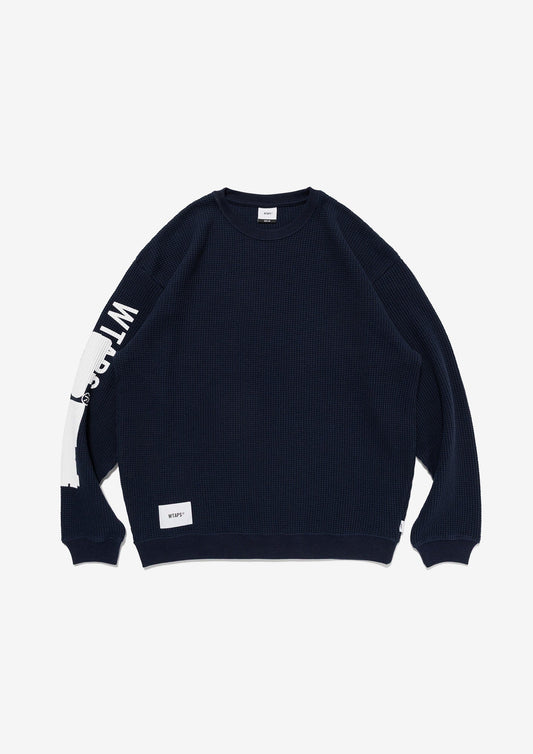 WAFFLE RIBBED LS