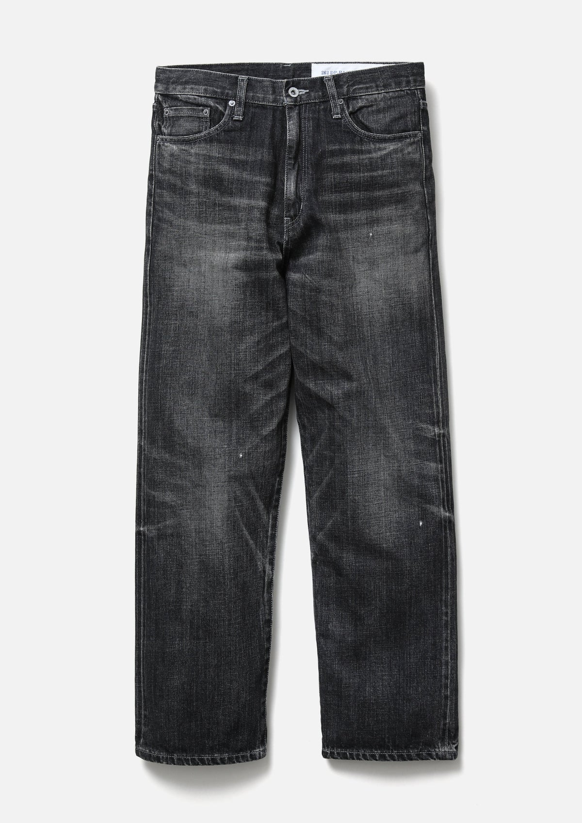 WASHED DENIM DP BASIC PANTS