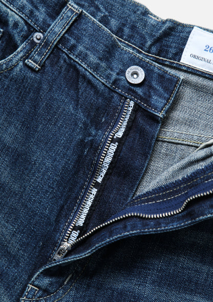 WASHED DENIM DP BASIC PANTS