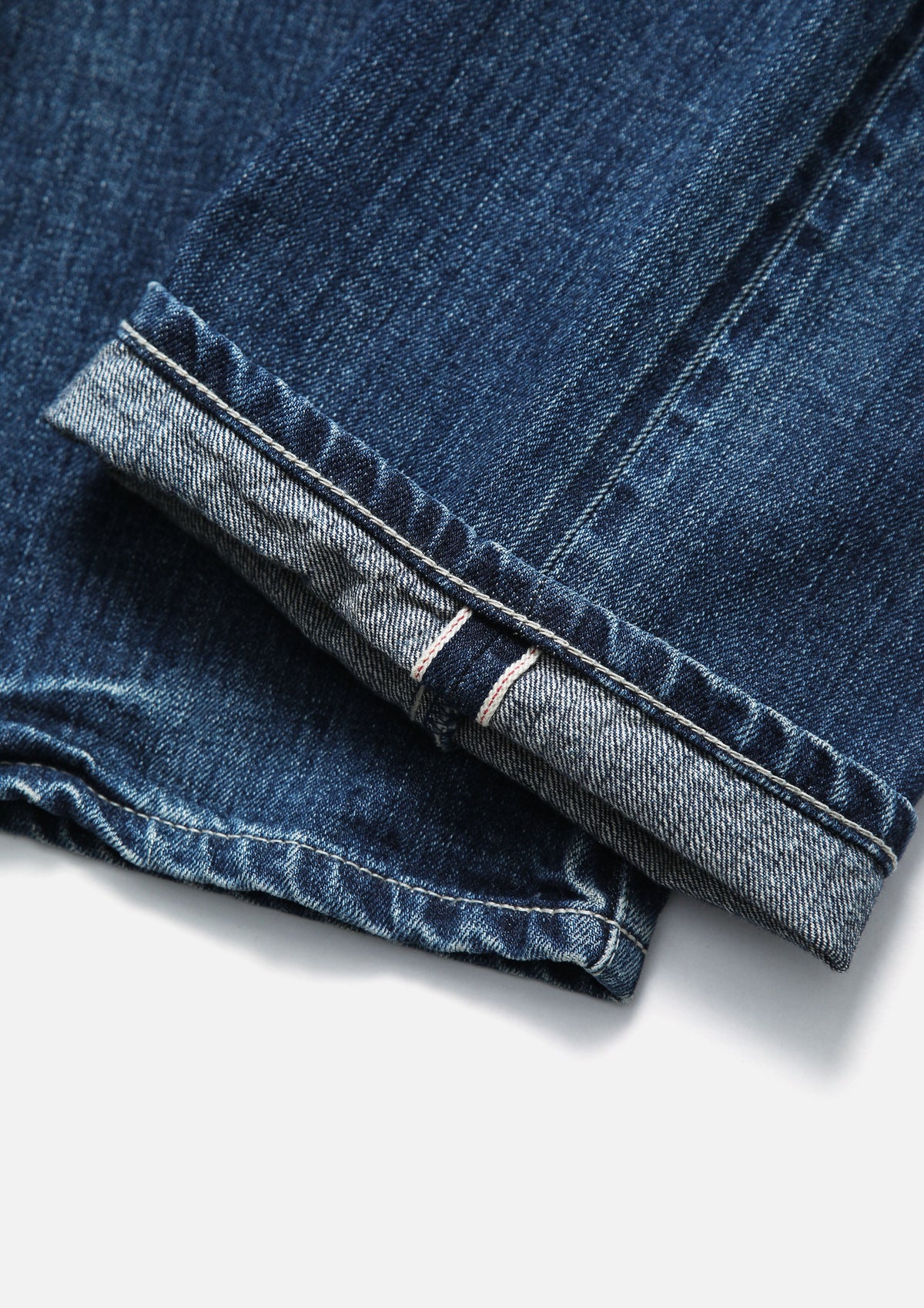 WASHED DENIM DP BASIC PANTS