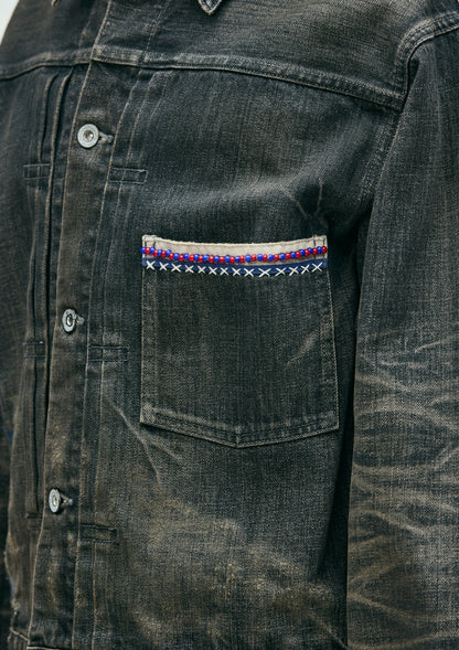 SAVAGE DENIM TYPE-1 JACKET