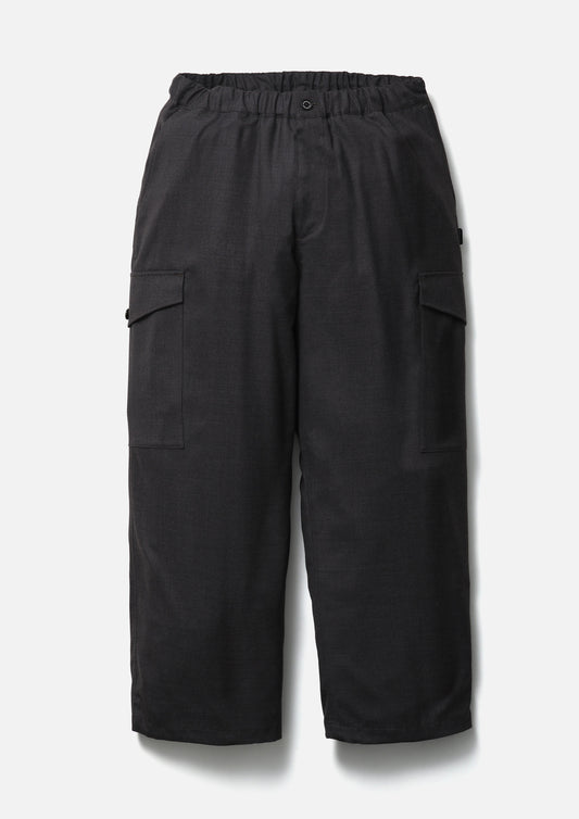 PATTERNED WIDE CARGO PANTS
