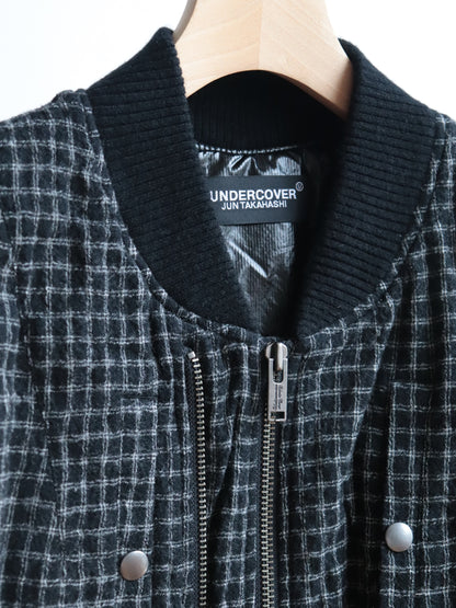 CHECK ZIP BLOUSON