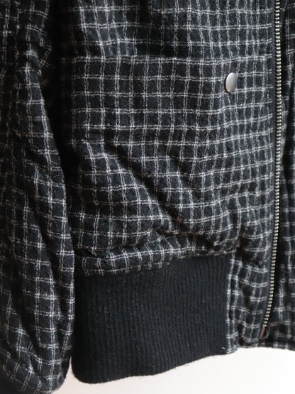 CHECK ZIP BLOUSON