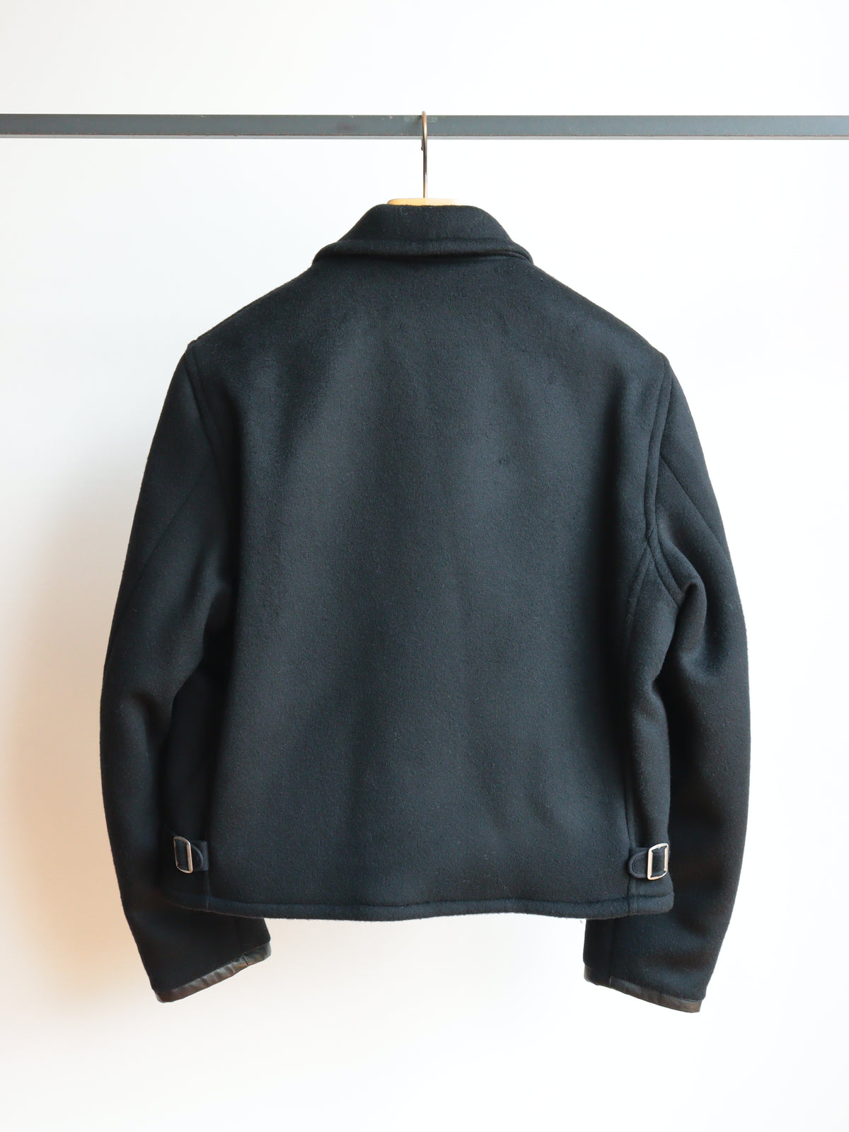 Lot.332 Leather-Piped Cuff Sports Jacket