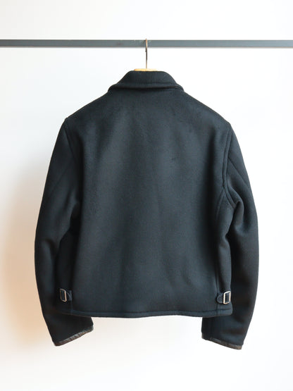 Lot.332 Leather-Piped Cuff Sports Jacket
