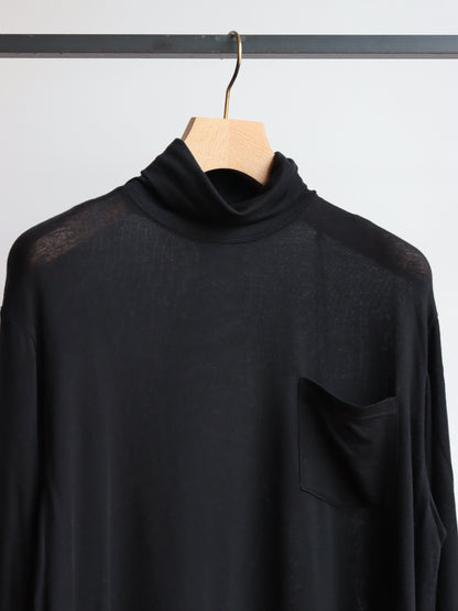 turtle neck long sleeve cutsewn