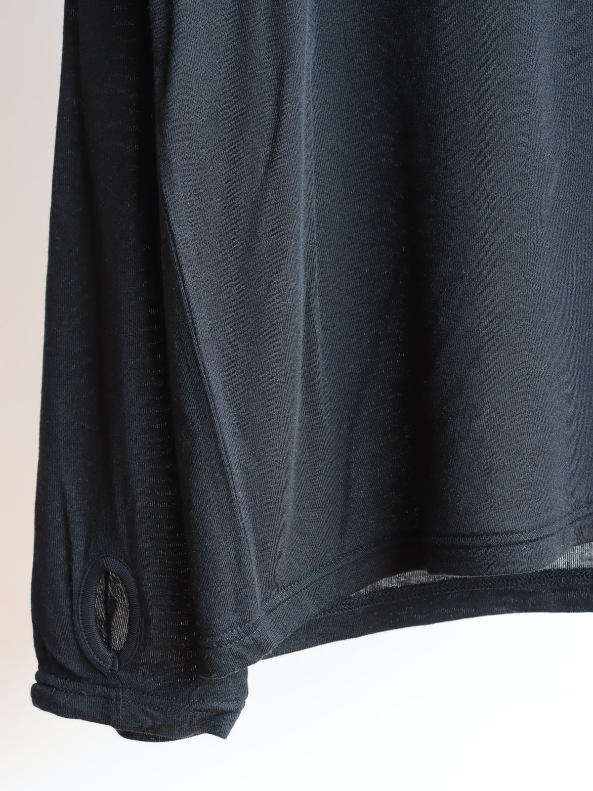 turtle neck long sleeve cutsewn